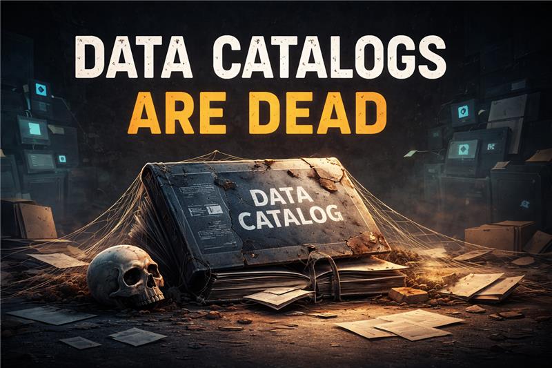 Data Catalogs Are Dead.